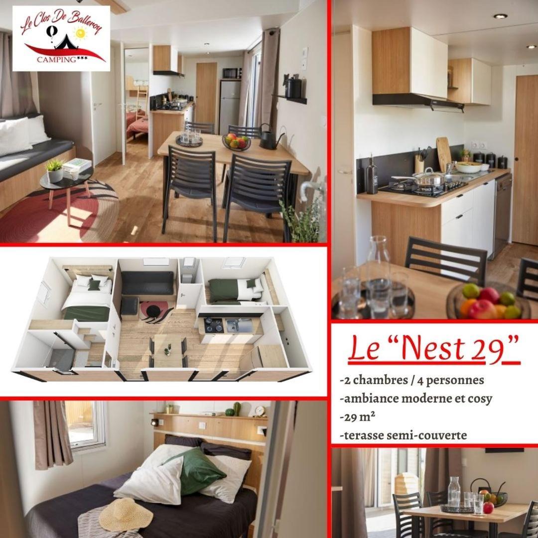Camping Le Clos De Balleroy Esterno foto