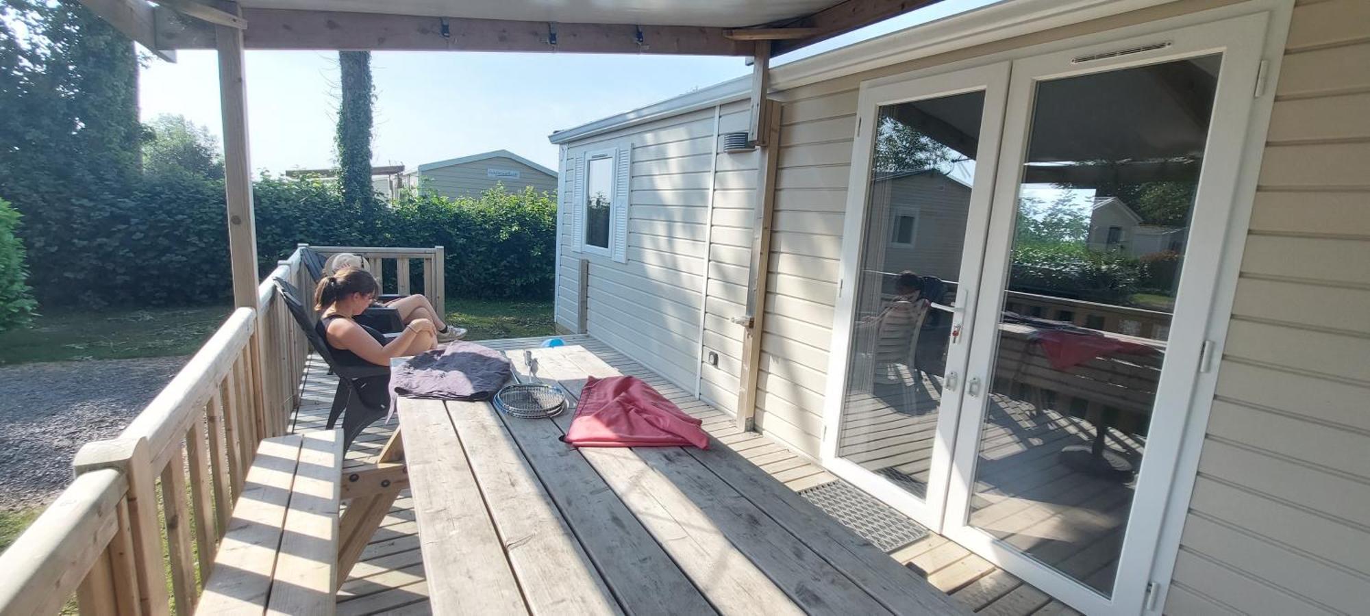 Camping Le Clos De Balleroy Esterno foto